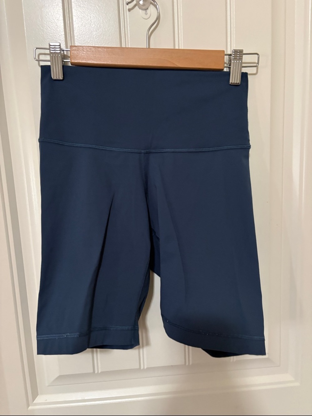 Everlane High-Waist Blue Women's Performance Shorts
